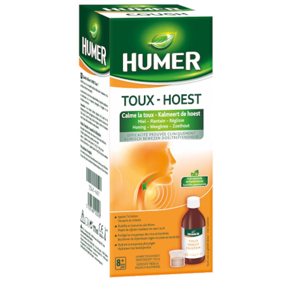 Humer Hoest - 170 ml - Siroop