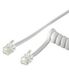 Goobay 4m RJ-10 Cable White