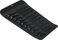 Wera 6000 Joker Black Edition 11 Set Steek-ringratelsleutelset 8 - 19