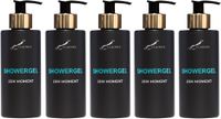 Splashbox Cosmetics Showergel Zen Moment 300 ml - gouden pomp - 5 stuks