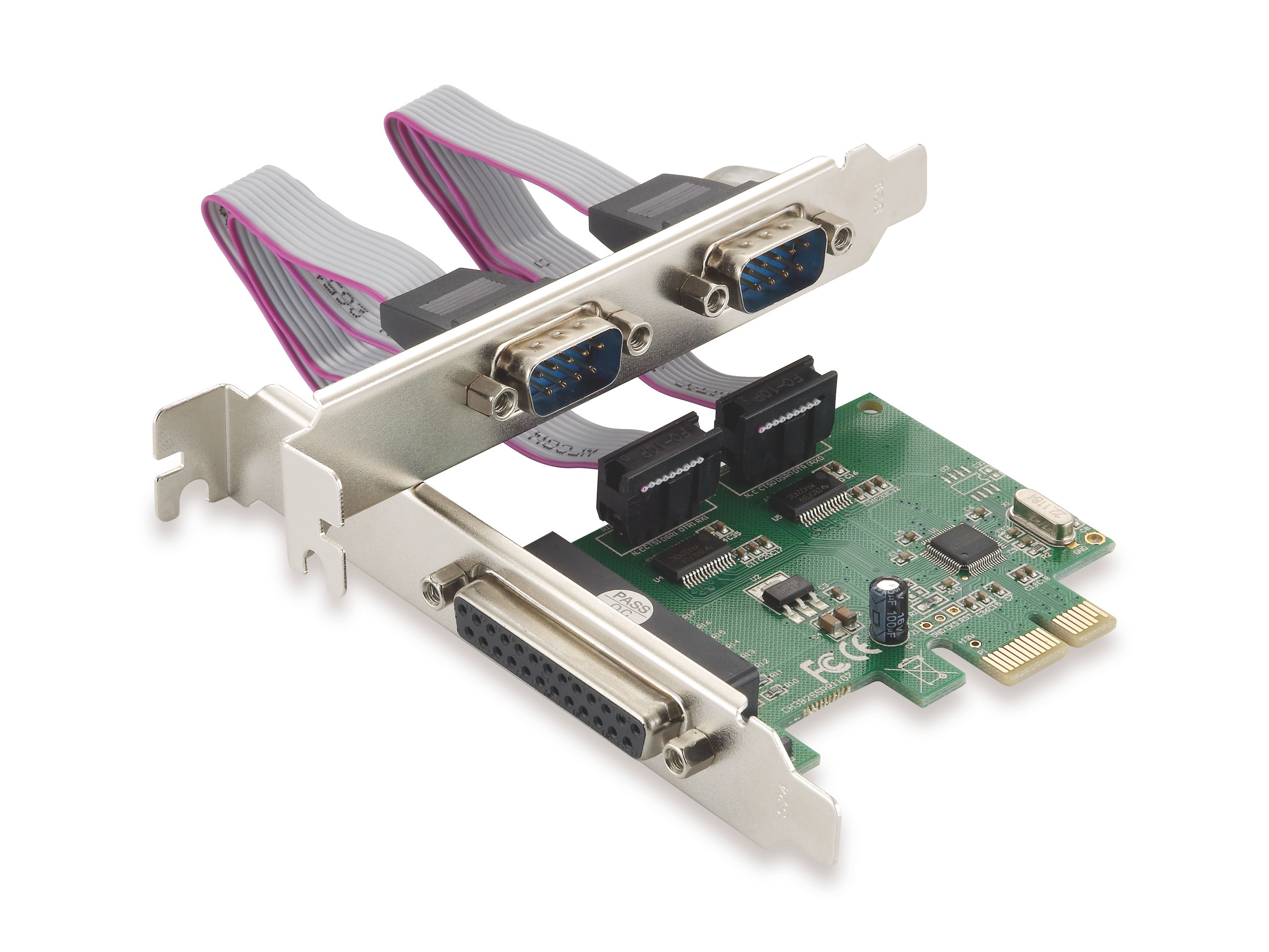 Conceptronic SPC01G - Interfacekaart/-adapter - Groen