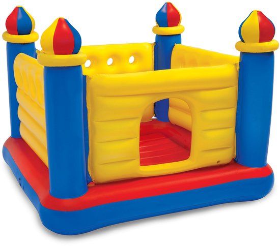Intex Jump-O-Lene Opblaasbaar Springkasteel - 174x174x135cm - 48259