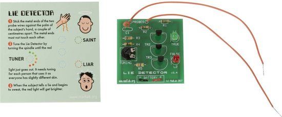 Whadda Soldeerkit Leugendetector - DIY Elektronische Kit - WSG106