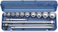 Gedore D 32 EMU-2 Dopsleutelset 3/4" Metrisch 22-50 mm 14-dlg