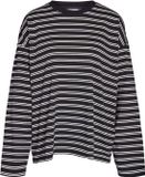 Noisy may Trui Nmember L/s Stripe Sweat Noos 27036484 Zwart/wit Dames Maat - S