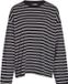 Noisy may Trui Nmember L/s Stripe Sweat Noos 27036484 Zwart/wit Dames Maat - S