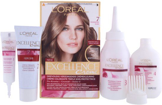 L'Oréal Paris Excellence Crème 7 Middenblond Haarkleuring