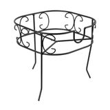 García de Pou 220.51 Pedestal, 21 x 21 x 19 cm, 4 stuks, zwart