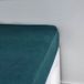 TODAY Essential - Hoeslaken, 90 x 190 cm, voor eenpersoonsbed, jersey, 100% katoen, effen, pauwenrood