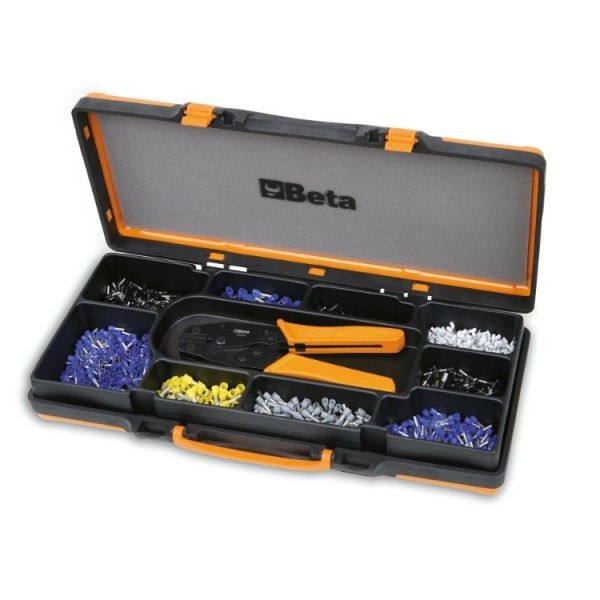 Beta 1606A/C9 Kabelschoentang voor ronde terminals met een 450-delig assortiment terminals | 0.5÷6 mm² - 016060045