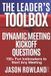Dynamic The Leader's Toolbox: Dynamic Meeting Kickoff Questions