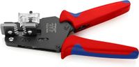 KNIPEX Precisie afstriptang met precisie geslepen messen, 12 12 10 | met meer-componenten greep 195 mm
