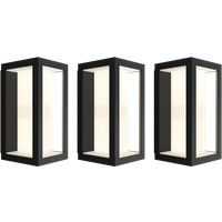Philips Hue Impress - Muurlamp - 3-pack - Zwart
