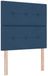 vidaXL LED Hoofdbord met LED-stripverlichting Blauw 100 cm Stof