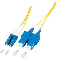 EFB-Elektronik Netwerkabel LC naar SC 2m Geel