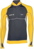 Beuchat Atoll 2 Mm Rash Guard Met Lange Mouwen Geel, Grijs XS Man