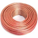Luidsprekerkabel 2x2,50mm2-50m - transparant - CCA - audiokabel - luidsprekerkabel