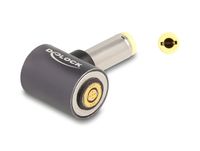 DeLOCK 80791 tussenstuk voor kabels 5.5 x 2.5 mm 8 pin Grijs