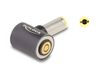 DeLOCK 80791 tussenstuk voor kabels 5.5 x 2.5 mm 8 pin Grijs