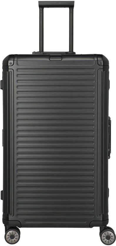 Travelite Next Trunk - 4-wiel trolley 76 cm (zwart)