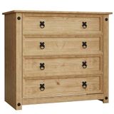 Vida Designs Commodes & dressoirs, kunstmatig gewaxt grenenhout, grenen, standaard