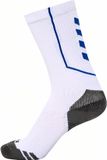 Hummel Hmlpro Training Socks Low 226913 Unisexe Polyester Rayé Blanc/True Blue Taille 35-38