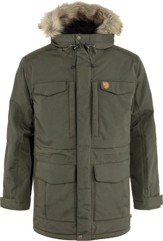 Fjällräven Fjallraven Nuuk Parka M Heren Outdoorjas - Maat XL - Deep Forest - Herfst/Winter 2022