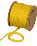 Halbach Veganistische wollen breislang, 8 mm x 15 m, honinggeel