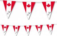 Merkloos / Sans marque Dh Konzept Gmbh Canada vlaggenlijn - 5x - 3,5 meter - papier