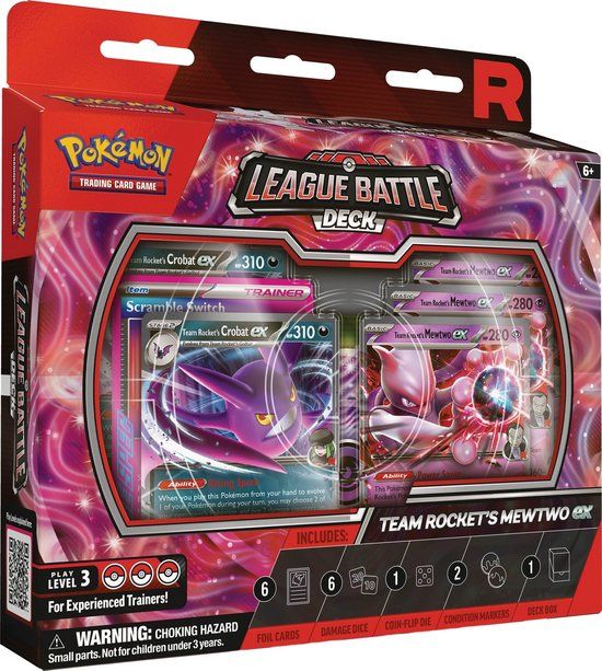 Pokémon Pokemon TCG League Battle Deck - Team Rocket's Mewtwo EX