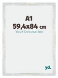 Your Decoration - Cadre photo 59,4x84 cm - Argent Brillant Vintage