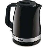 Tefal Delfini+ KO150F - Waterkoker - 1.5 liter - 2.4 kW - zwart/roestvrij staal