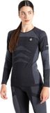 Dare 2b In the Zone III Thermo Shirt Dames - Maat S - Zwart/Donkergrijs