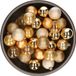 Cosy & Trendy Boules de Noël - 48 pièces - Or - 6 cm Diamètre - Plastique