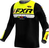 FXR Apex Motorcross trui Zwart/Geel L Unisex Textiel