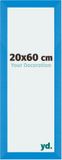 Your Decoration - Cadre photo 20x60 cm - MDF - Bleu clair - Mura