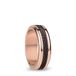 BERING Damen Ring in rosé gold glänzend - Arctic Symphony Collection mit Edelstahl - Yenisei
