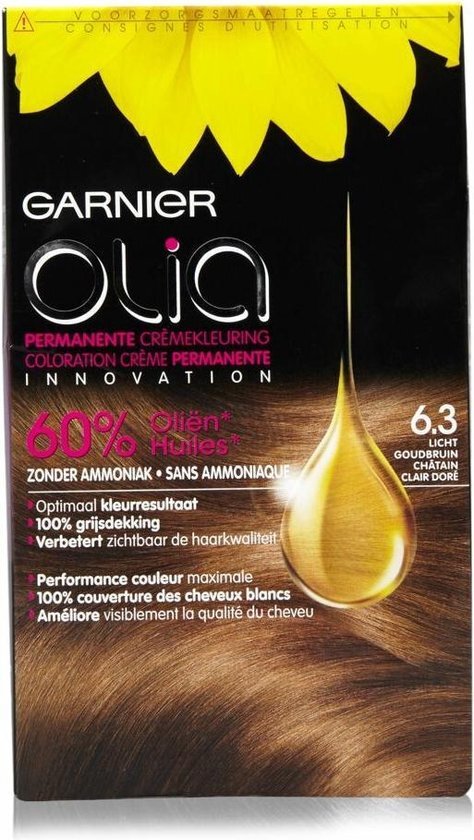 Garnier Olia 6.3 - Donker Goudblond - Haarverf goud