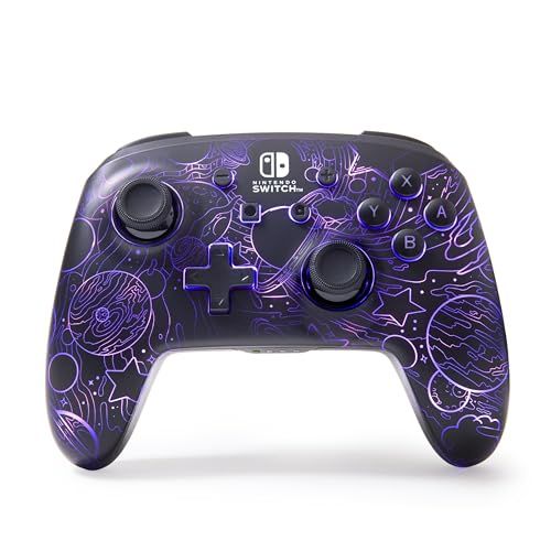 PowerA verbeterde draadloze controller voor Nintendo Switch met Lumectra - Galactische vortex