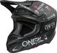 Oneal 5SRS Polyacrylite BRAND Motorcross helm - Grijs/Zwart - XXL