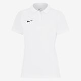 NIKE Womens Nike Team Training Polo - White dames T-Shirt