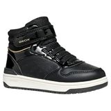 Geox J Washiba Meisjessneakers D, zwart., 34 EU