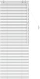 vidaXL Venetiaanse jaloezie wit 65 x 160 cm 35 mm