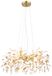 Globo 64132-8 Plafondlamp G9 Glas Metaal 8W IP20 Goudkleurig
