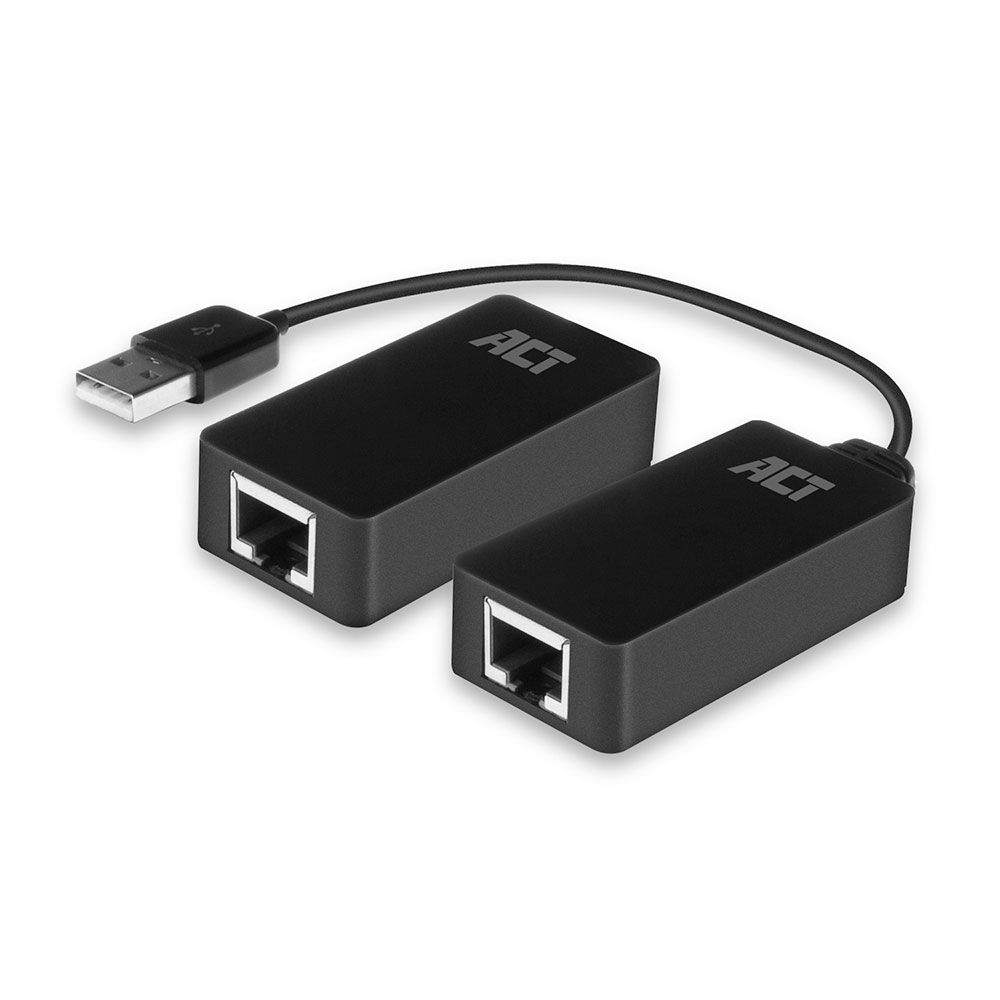 ACT AC6063 USB Extender - USB A naar RJ-45 - Tot 50 meter