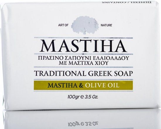 Mastiha Art of Nature traditionele handzeep met olijfolie 100 g - Alle huidtypes - 1 stuk(s)