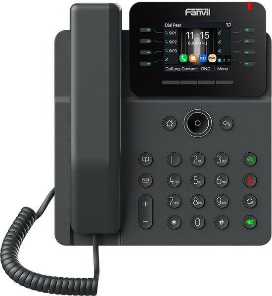 Fanvil V62G IP telefoon Zwart 12 regels LCD