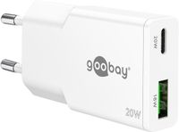 Goobay Dual Universeel Wit AC Snel opladen Binnen 28W