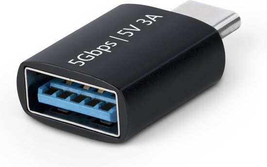 StarTech.com USB-C naar USB-A Adapter, USB 5Gbps, 3A, USB-C Male naar USB-A Female Converter, Duurzame Metalen Behuizing - Thunderbolt Compatibel