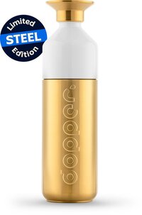 Dopper Steel Drinkfles 800 ml - Goud - Gerecycled Roestvrij Staal